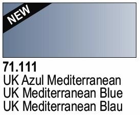 UK Mediterranean Blue 111