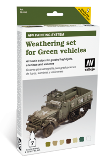 AFV Weathering set for Green vehicles