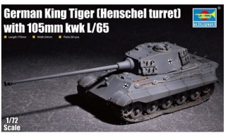 German King Tiger (Henschel turret) with 105mm kwk L/65 