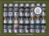 Model Color Set No 14 - WWII German Camouflage