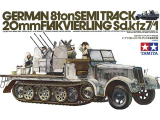 German 8ton Semitrack w/20mm Flakvierling Sd.Kfz. 7/1