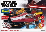Build & Play Resistance A-wing Fighter, red 