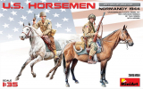 U.S. HORSEMEN. NORMANDY 1944