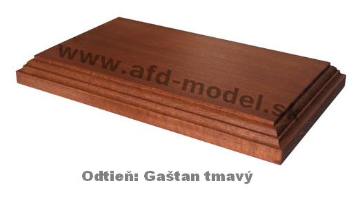 Drevený podstavec buk  45 x 15 cm