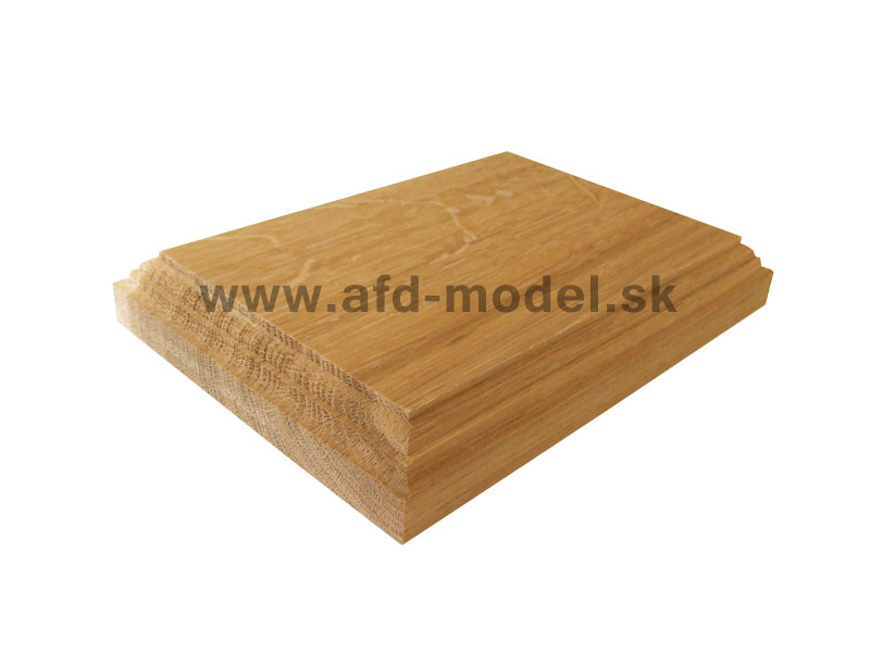 Drevený podstavec buk 30 x 15 x 2,8 cm