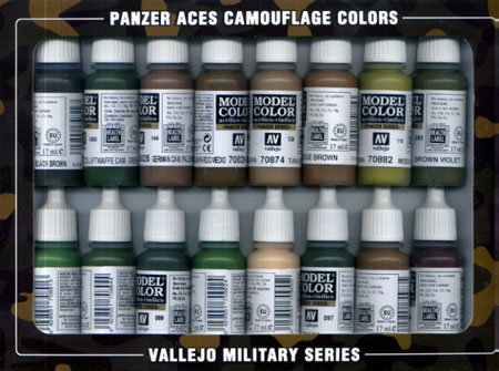 Panzer Aces Camouflage Colors