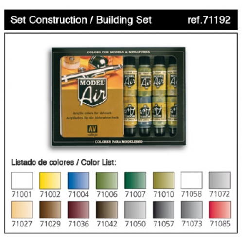 Building Set 16 farieb