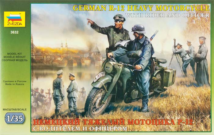 German R-12 Heavy Motorcycle
