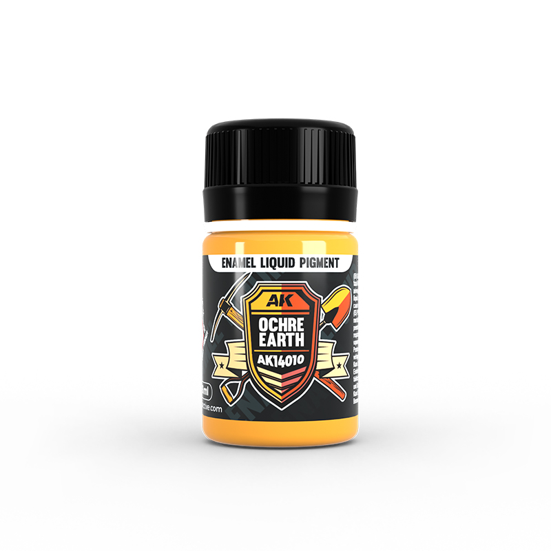 Ochre Earth – Enamel Liquid Pigment AK14010