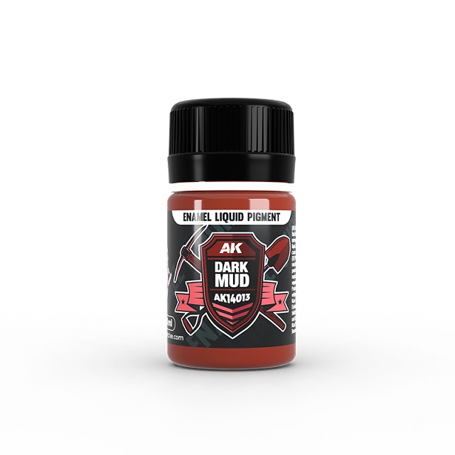 Dark Mud – Enamel Liquid Pigment AK14013