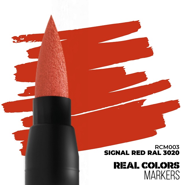 Signal Red RAL 3020 - Real Color Marker