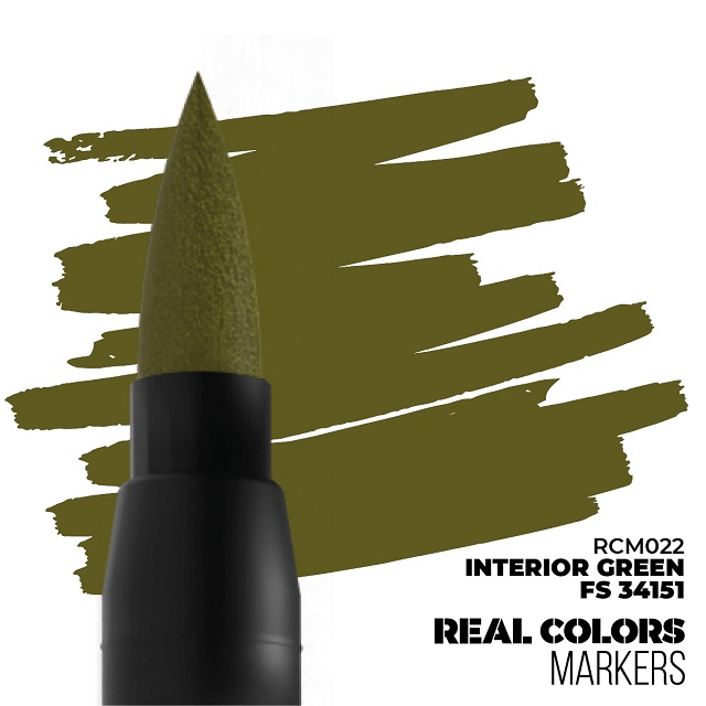 Interior Green FS 34151 - Real Color Marker