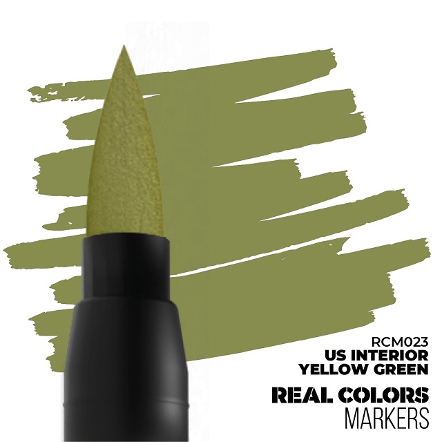 US Interior Yellow Green - Real Color Marker