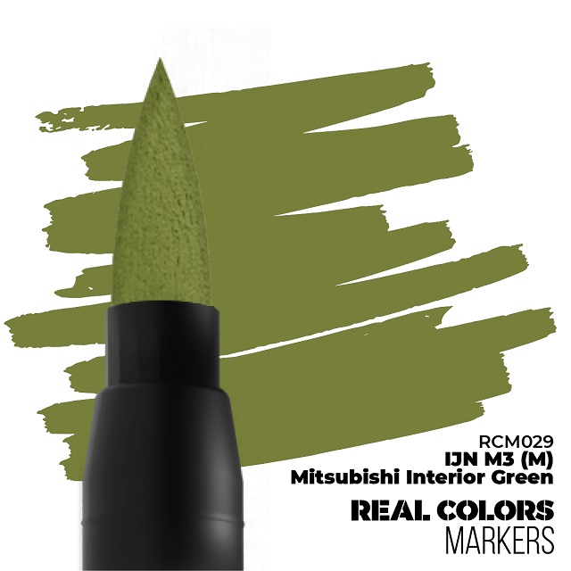 IJN M3 (M) Mitsubishi Interior Green - Real Color Marker