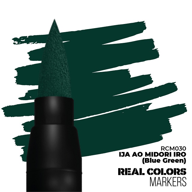 IJA AO MIDORI IRO (Blue Green) - Real Color Marker