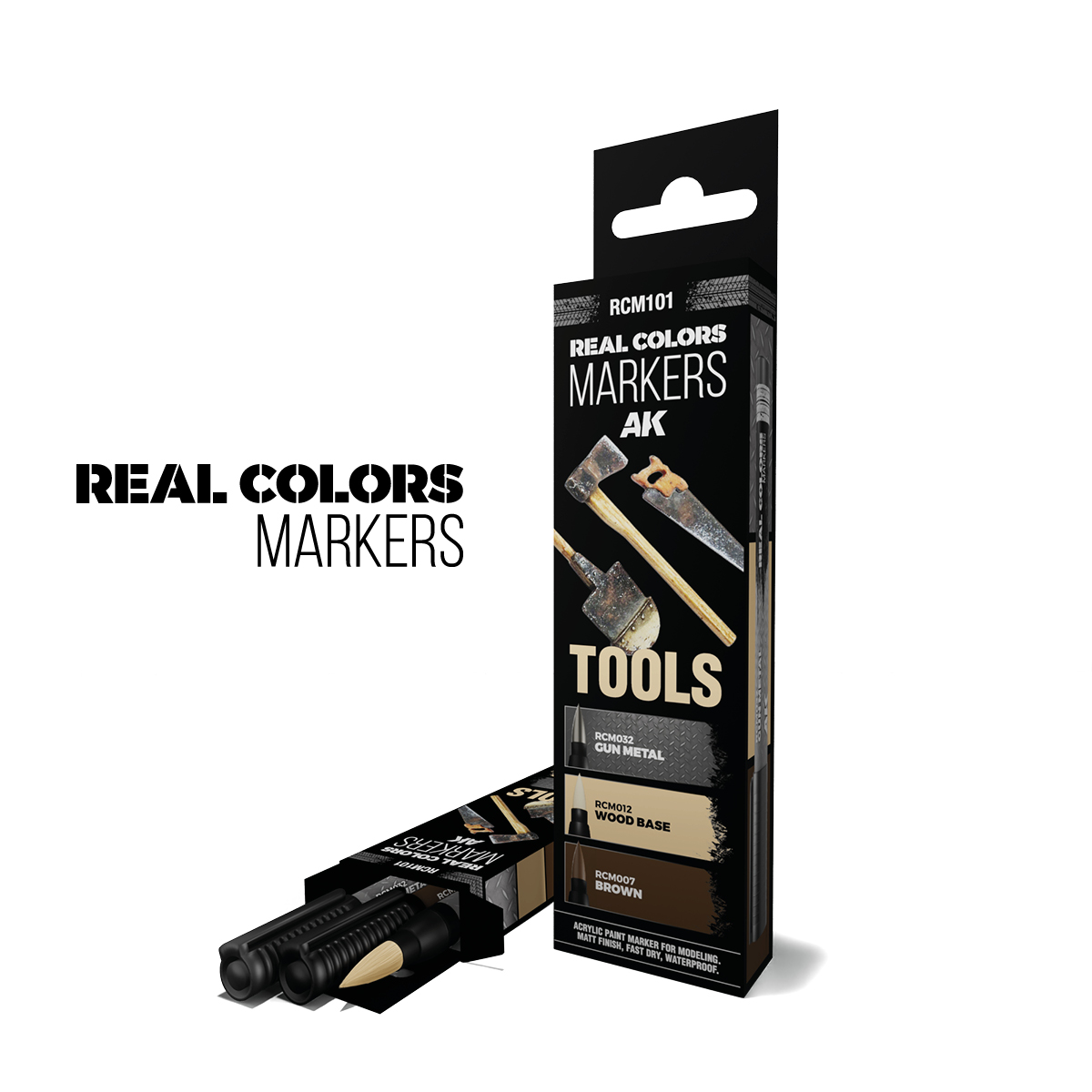 Tools - Real Colors Markers Set