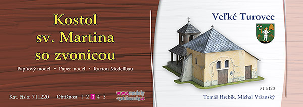 Kostol sv. Martina so zvonicou - Veľké Turovce
