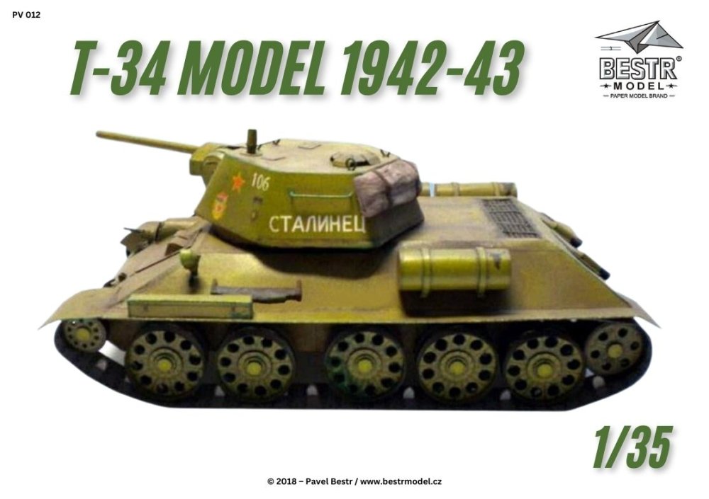 T-34 model 1942-43