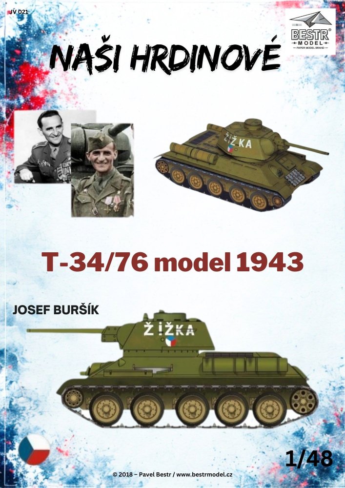 T-34/76 model 1943 (Josef Buršík)