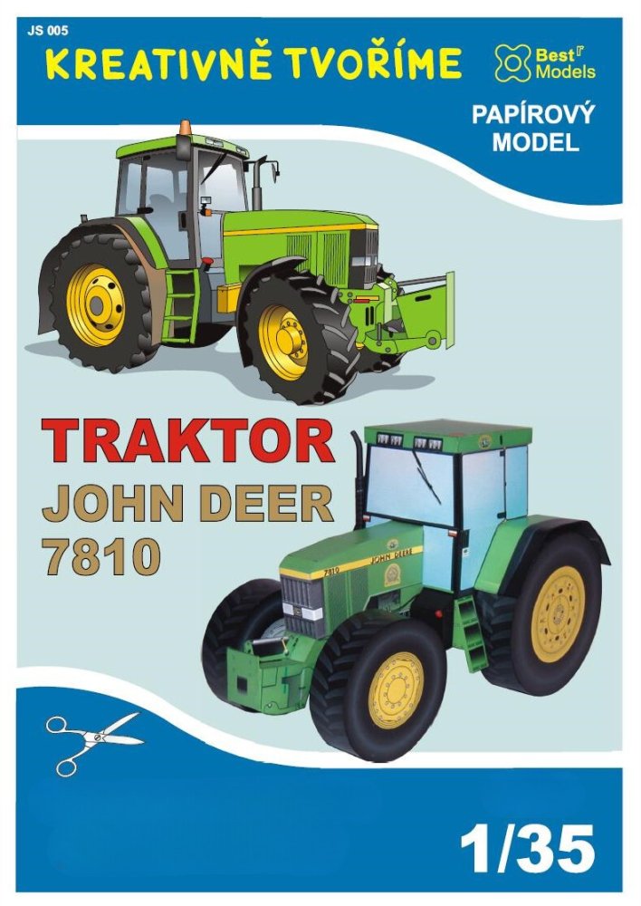 Traktor John Deer 7810