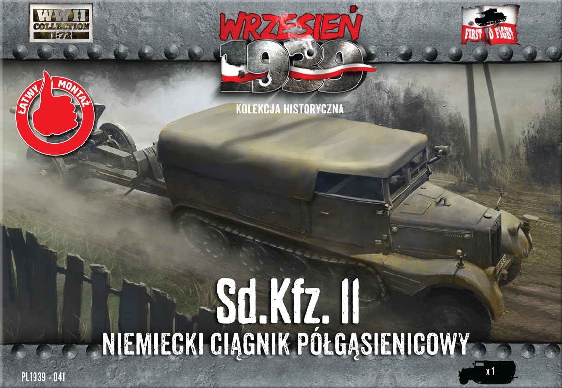 Sd. Kfz. II German Half-Track Tractor
