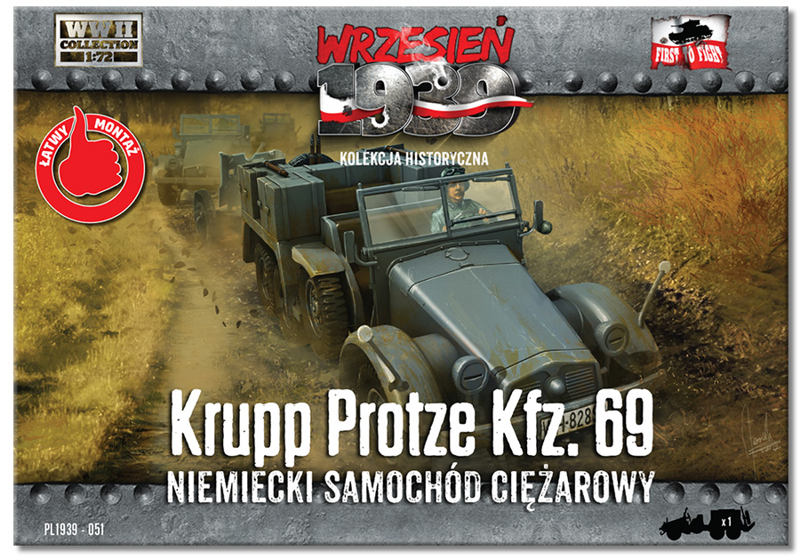 German truck Krupp Protze Kfz. 69