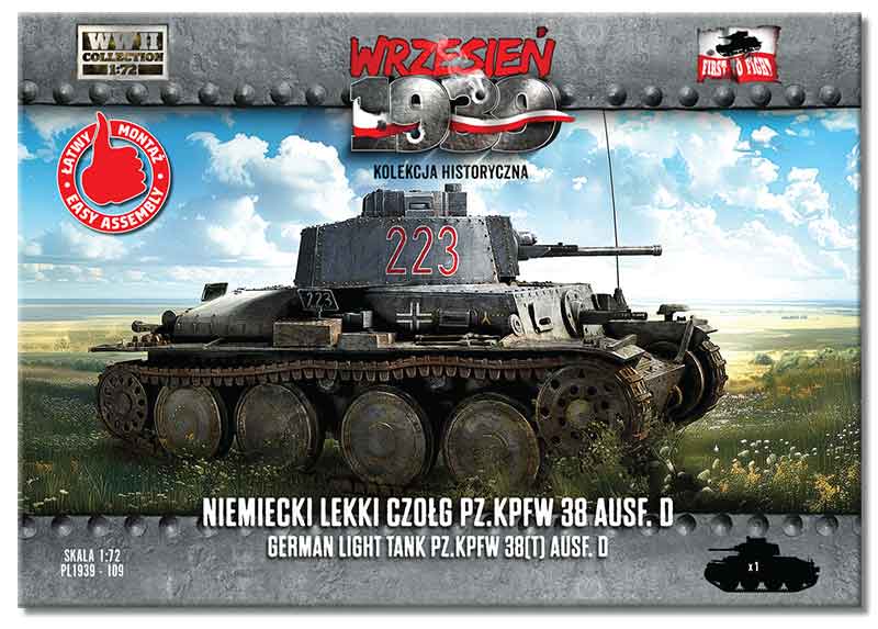 German light tank Pz.Kpfw 38 Ausf. D