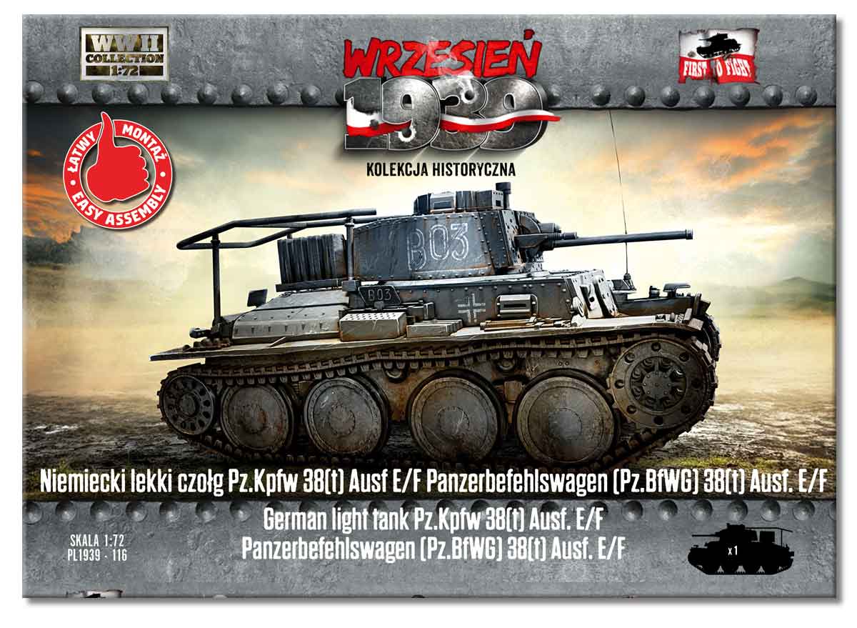 German light tank Pz.Kpfw 38(t) Ausf. E/F