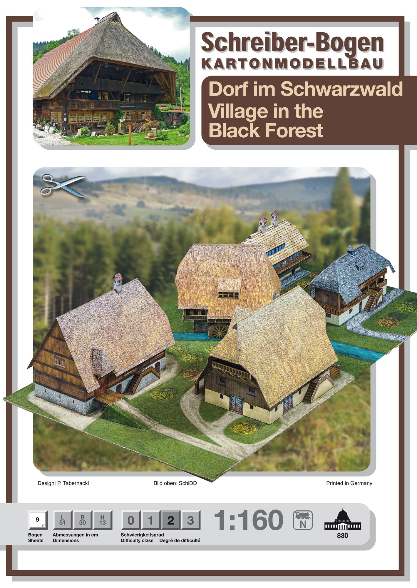 Village in the Black Forest
