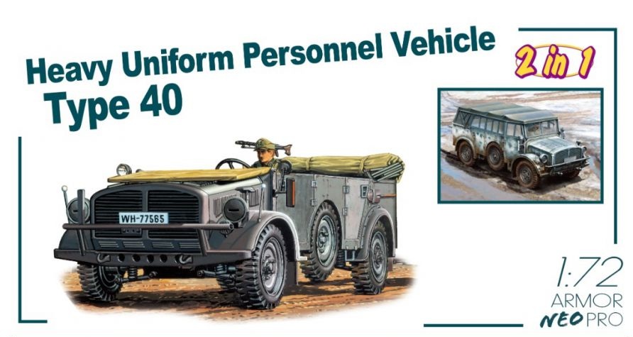 Heavy Uniform Personnel Vehicle Type 40 (2 v 1)