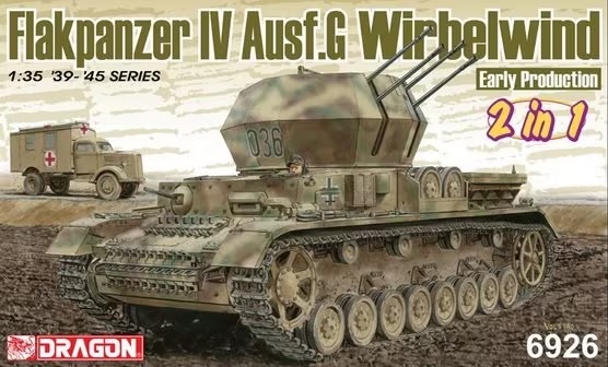 Flakpanzer IV Ausf.G "Wirbelwind" Early Production (2 in 1)