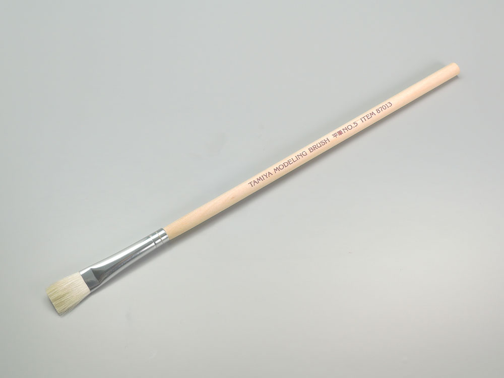 Štetec plochý - Flat Brush No.5 - Tamiya