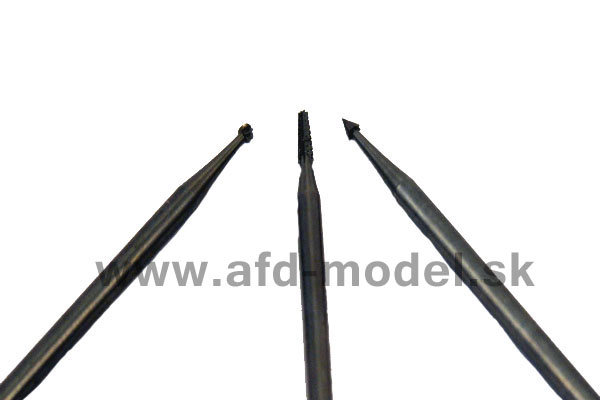 Brúsky stopkové 1,6 mm 3 ks