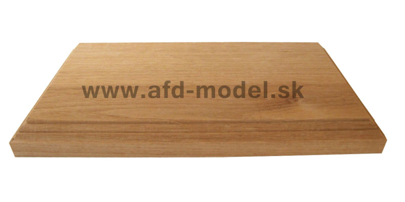 Drevený podstavec buk 30 x 15 x 2,8 cm