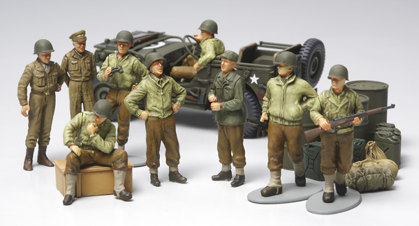 US Army Infantry At Rest