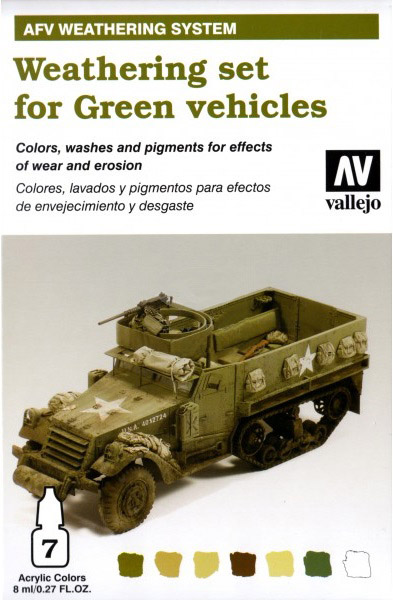 AFV Weathering set for Green vehicles