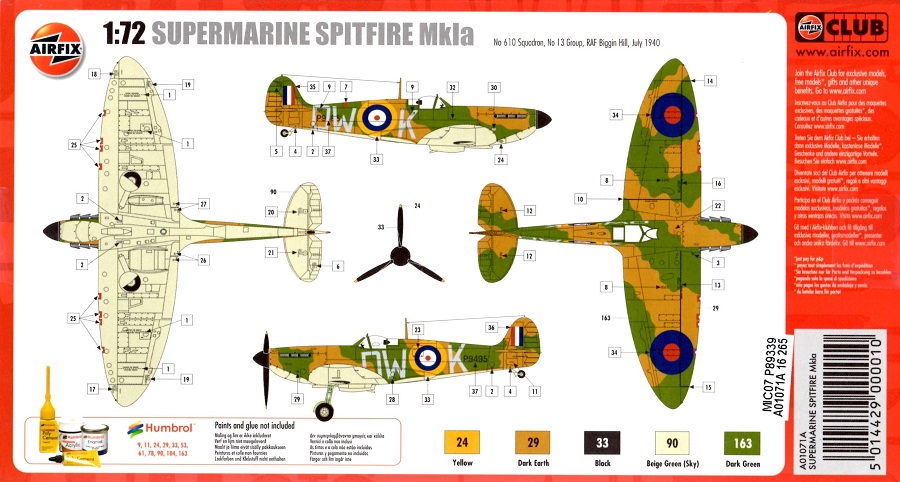Supermarine Spitfire Mk.Ia