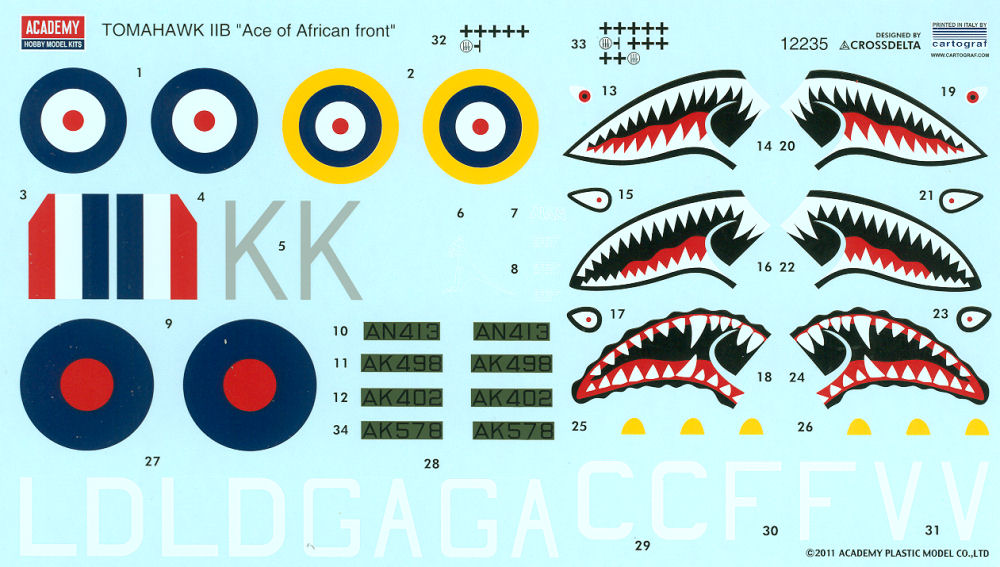 Tomahawk Mk.llb Ace of African Front