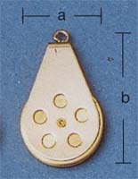 Funkčná kladka 3x7 mm