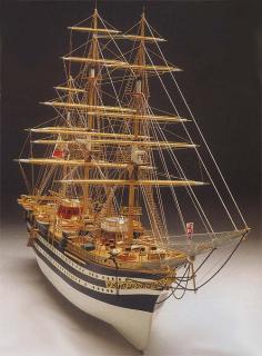 Amerigo Vespucci - stavebný plán