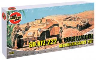 Sd.Kfz.222 & Kubelwagen