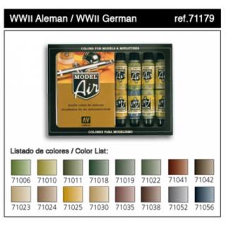 WWII German Colors 16 farieb