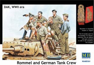 Rommel and German Tank Crew