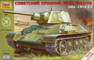 Soviet medium tank T34/76