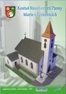 Kostol nanebovzatia panny Marie v Těškovicích