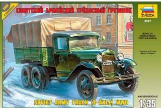  GAZ-AAA Soviet Truck (3-axle) 