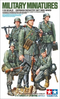 German Infantry Set Mid WWII