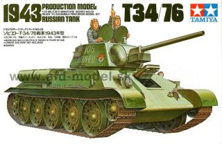 T34/76-1943 Russian Tank