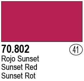 Sunset Red MC041