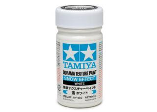 Diorama Texture Paint snow effect - white